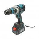 Masina de gaurit si insurubat cu percutie, 2 acumulatori 21V, 4Ah Li-ion, LED, brushless, 65Nm, mandrina 13mm, 0-400/1400rpm Breckner Germany