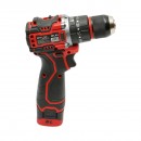 Masina de gaurit si insurubat cu percutie 320W, 2 acumulatori 16.8V, 1.5Ah Li-ion, LED, brushless, 50Nm, mandrina 10mm, 0-500/1500rpm Breckner Germany