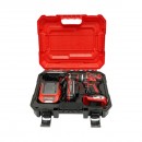 Masina de gaurit si insurubat cu percutie 500W, 2 acumulatori 21V, 1.5Ah Li-ion, LED, brushless, 50Nm, mandrina 13mm, 0-500/1600rpm Breckner Germany