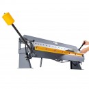 Masina de indoit tabla segmentata, Unghi maxim de îndoire 135°, Lungime indoire max 1220 mm, Grosime max 1.5 mm