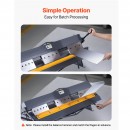 Masina de indoit tabla segmentata, Unghi maxim de îndoire 135°, Lungime indoire max 1220 mm, Grosime max 1.5 mm