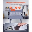 Masina de indoit tabla segmentata, Unghi maxim de îndoire 135°, Lungime indoire max 305 mm, Grosime max 1 mm
