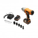 Masina de insurubat 1/2 cu impact 20V 450Nm, baterie 2x4.0Ah Hoteche