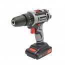 Masina de insurubat 25Nm, acumulator 20V/1500mAh si incarcator 220V/50-60Hz, ax 0.8-10mm, 1450rot/min IP20 Makute