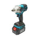 Masina de insurubat cu impact 1/2 inch, 2 acumulatori 21V, 3Ah Li-ion, LED, brushless, cuplu 400Nm, tubulare, burghie, biti 31 piese Breckner Germany
