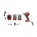 Masina de insurubat cu impact 1/2 inch 500W, 2 acumulatori 21V, 4Ah Li-ion, LED, Brushless, 450Nm, 0-1800/2400rpm Breckner Germany