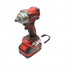 Masina de insurubat cu impact 1/2 inch 500W, 2 acumulatori 21V, 4Ah Li-ion, LED, Brushless, 450Nm, 0-1800/2400rpm Breckner Germany