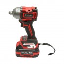 Masina de insurubat cu impact 1/2 inch 500W, 2 acumulatori 21V, 4Ah Li-ion, LED, Brushless, 450Nm, 0-1800/2400rpm Breckner Germany