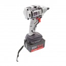 Masina de insurubat cu impact 320Nm, acumulator 20V/4000mAh si incarcator 220V/50-60Hz, ax 12.7mm, 2200rot/min IP20 Makute
