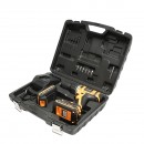 Masina de insurubat cu mandrina fi 13mm baterie 2x20V 2.0Ah, 1400rpm Hoteche