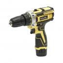 Masina de insurubat si gaurit cu 2 baterii litiu 12V/1.5Ah, cuplu 25Nm, mandrina 10mm, 2 trepte turatie 0-1350rpm Breckner Germany