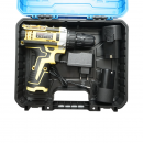 Masina de insurubat si gaurit cu 2 baterii litiu 12V/1.5Ah, cuplu 25Nm, mandrina 10mm, 2 trepte turatie 0-1350rpm Breckner Germany