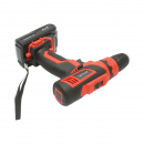 Masina de insurubat si gaurit cu 2 baterii litiu 21V/1.5Ah, cuplu 29Nm, mandrina 10mm, turatie 0-1350rpm Breckner Germany
