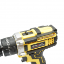 Masina de insurubat si gaurit cu percutie, 2 baterii litiu 21V/1.5Ah, cuplu 29Nm, mandrina 10mm, 2 trepte turatie 0-1350rpm Breckner Germany