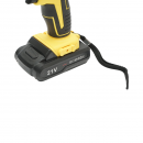 Masina de insurubat si gaurit cu percutie, 2 baterii litiu 21V/1.5Ah, cuplu 29Nm, mandrina 10mm, 2 trepte turatie 0-1350rpm Breckner Germany