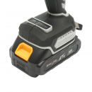 Masina de insurubat si gaurit fara perii cu 2 baterii litiu 21V/1.5Ah, cuplu 40Nm, mandrina 10mm, turatie 1350rpm Breckner Germany