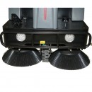 Masina de maturat stradala cu aspirare 48V/80Ah, 2.2kW, latime maturare 1380mm, cos colectare 120L, productivitate 8000 mp/h
