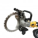 Masina de taiat beton electrica brushless 5000W, 220V, disc inelar diamantat 400mm, adancime 290mm, pompa apa automata 20 L/min Breckner Germany