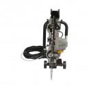Masina de taiat beton electrica brushless 5000W, 220V, disc inelar diamantat 500mm, adancime 390mm, pompa apa automata 20 L/min Breckner Germany