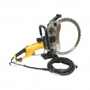 Masina de taiat beton electrica brushless 5000W, 220V, disc inelar diamantat 500mm, adancime 390mm, pompa apa automata 20 L/min Breckner Germany