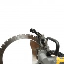 Masina de taiat beton electrica brushless 5000W, 220V, disc inelar diamantat 500mm, adancime 390mm, pompa apa automata 20 L/min Breckner Germany
