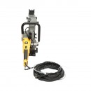 Masina de taiat beton electrica brushless 5000W, 220V, disc inelar diamantat 600mm, adancime 490mm, pompa apa automata 20 L/min Breckner Germany
