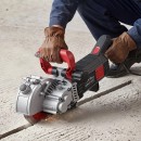 Masina de taiat caneluri in beton 5 x discuri 160 mm, Putere 5000 W, 5460 rpm, ghidaj laser, taiere asistata cu apa