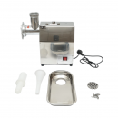 Masina de tocat carne electrica inox + aluminiu 1200W, 220V, capacitate 100 kg/h, adaptor carnati, 1 sita si 1 cutit incluse 340x185x365mm