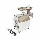 Masina de tocat carne electrica inox + aluminiu 1200W, 220V, capacitate 100 kg/h, adaptor carnati, 1 sita si 1 cutit incluse 340x185x365mm