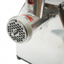 Masina de tocat carne electrica inox + aluminiu 1200W, 220V, capacitate 100 kg/h, adaptor carnati, 1 sita si 1 cutit incluse 340x185x365mm