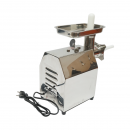 Masina de tocat carne electrica inox + otel 1200W, 220V, capacitate 100 kg/h, adaptor carnati, 1 sita si 1 cutit incluse 340x185x365mm