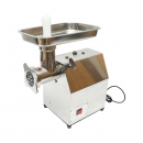 Masina de tocat carne electrica inox 1600W, 220V, capacitate 150 kg/h, adaptor carnati, 1 sita si 1 cutit incluse 380x210x415mm