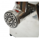Masina de tocat carne electrica inox 1600W, 220V, capacitate 150 kg/h, adaptor carnati, 1 sita si 1 cutit incluse 380x210x415mm
