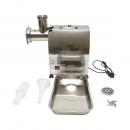 Masina de tocat carne electrica inox 2000W, 220V, capacitate 250 kg/h, adaptor carnati, 1 sita si 1 cutit incluse 410x240x450mm