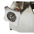 Masina de tocat carne inox electrica 600W, 220V, capacitate 100 kg/h, adaptor carnati, 2 site si 2 cutite incluse 340x185x365mm