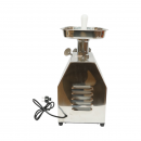 Masina de tocat carne inox electrica 850W, 220V, capacitate 150 kg/h, adaptor carnati, 2 site si 2 cutite incluse 380x210x415mm