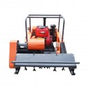 Masina de tuns iarba cu telecomanda pe senile, motor diesel 12.5CP, latime de taiere 1000mm THOR