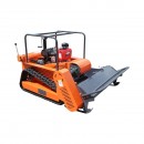 Masina de tuns iarba cu telecomanda pe senile, motor diesel 12.5CP, latime de taiere 1000mm THOR