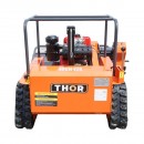 Masina de tuns iarba cu telecomanda pe senile, motor diesel 12.5CP, latime de taiere 1000mm THOR