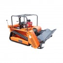 Masina de tuns iarba cu telecomanda pe senile, motor diesel 12.5CP, latime de taiere 1000mm THOR