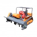 Masina de tuns iarba cu telecomanda pe senile, motor diesel 12.5CP, latime de taiere 1200mm THOR