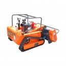 Masina de tuns iarba cu telecomanda pe senile, motor diesel 12.5CP, latime de taiere 1200mm THOR