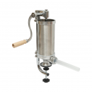 Masina de umplut carnati verticala inox 1.25kg, 4 palnii 15, 19, 22, 25mm incluse