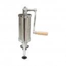 Masina de umplut carnati verticala inox 1.25kg, 4 palnii 15, 19, 22, 25mm incluse