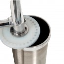 Masina de umplut carnati verticala inox 1.25kg, 4 palnii 15, 19, 22, 25mm incluse