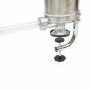 Masina de umplut carnati verticala inox 1.25kg, 4 palnii 15, 19, 22, 25mm incluse