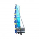 Masina electrica automata de spalat autobuze si camioane 48V, 1800W, baterie Li-ion, perie verticala 3.8m, rezervor apa 500L THOR