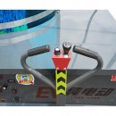 Masina electrica automata de spalat autobuze si camioane 48V, 1800W, baterie Li-ion, perie verticala 3.8m, rezervor apa 500L THOR