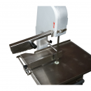 Masina electrica de taiat carne si oase 1500W, 220V, viteza taiere 15.4 m/s, lama fierastrau 1650mm
