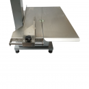 Masina electrica de taiat carne si oase 850W, 220V, viteza taiere 9.5 m/s, lama fierastrau 1200mm